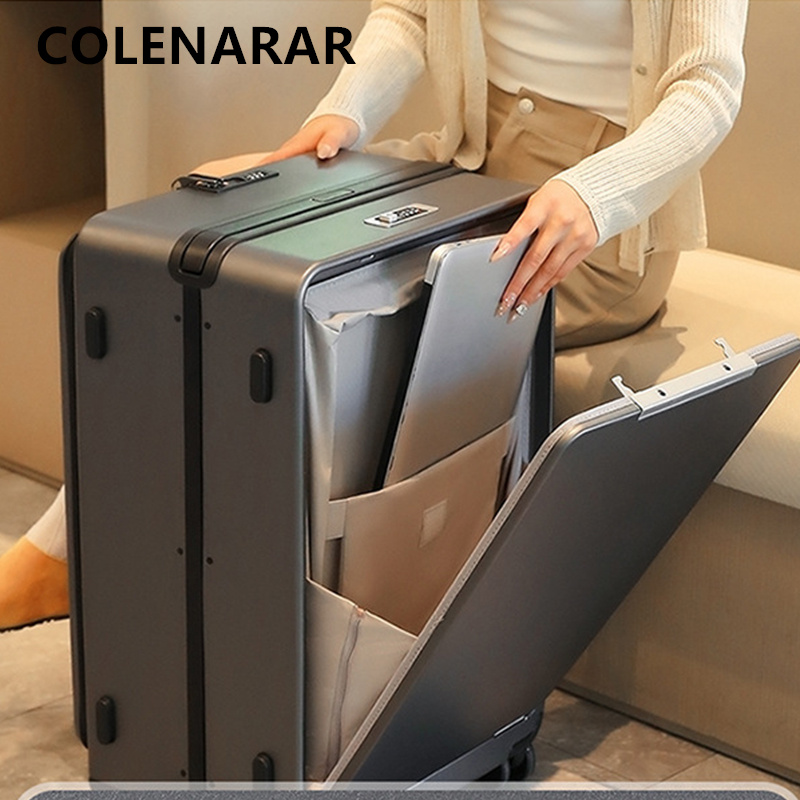 COLENARA Valigia da Viaggio Gr - Front Opening Laptop Luggage 24 Inch recensione e prezzo